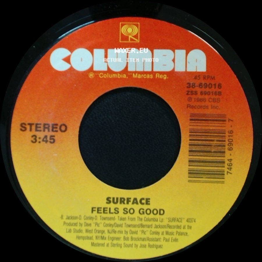 Surface - You Are My Everything / Feels So Good side B