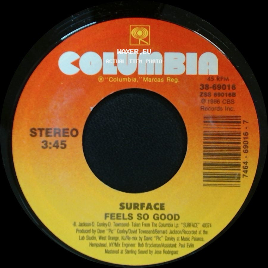 Surface - You Are My Everything / Feels So Good side B