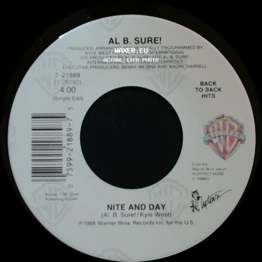 Al B. Sure! - Off On Your Own (Girl) / Nite And Day side B