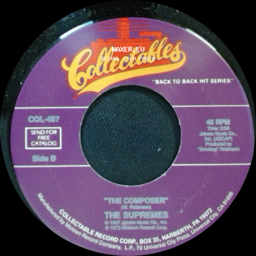 The Supremes - No Matter What Sign You Are / The Composer side B