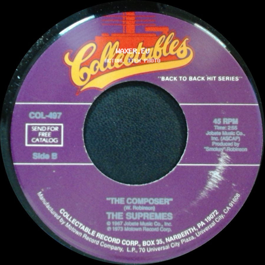 The Supremes - No Matter What Sign You Are / The Composer side B