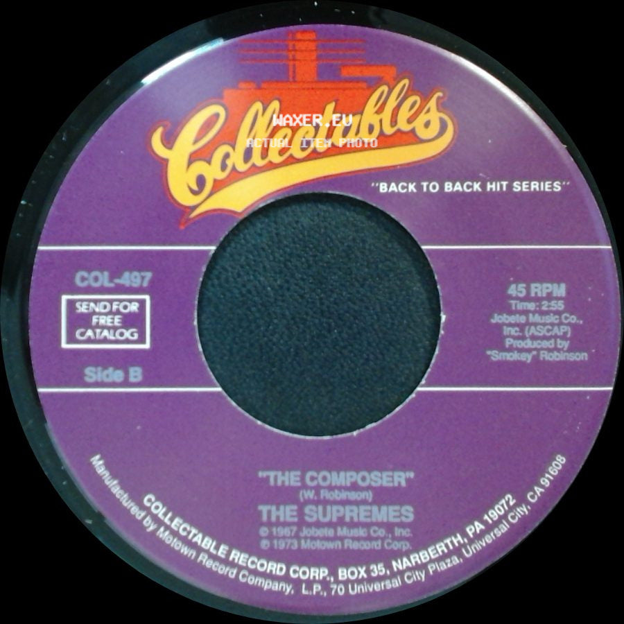 The Supremes - No Matter What Sign You Are / The Composer side B