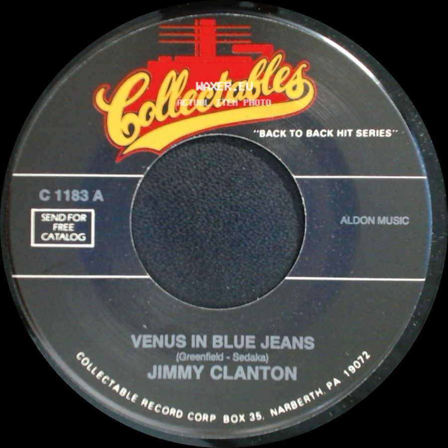 Jimmy Clanton - Highway Bound / Venus In Blue Jeans side B
