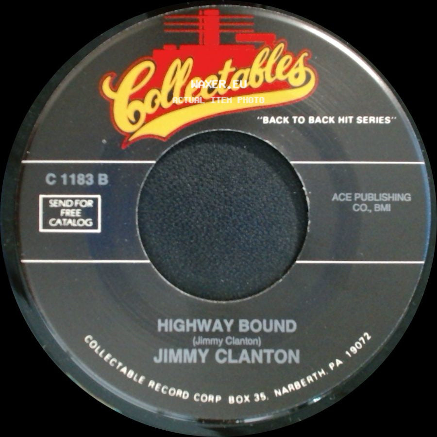 Jimmy Clanton - Highway Bound / Venus In Blue Jeans side A