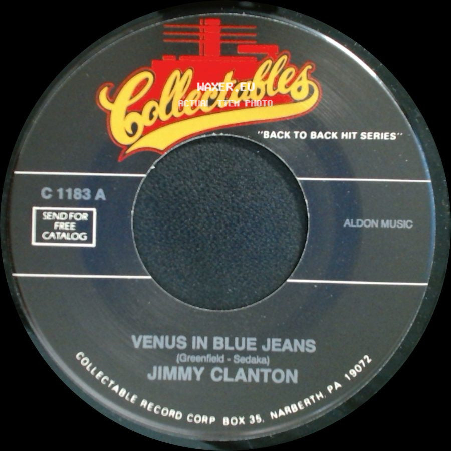 Jimmy Clanton - Highway Bound / Venus In Blue Jeans side B