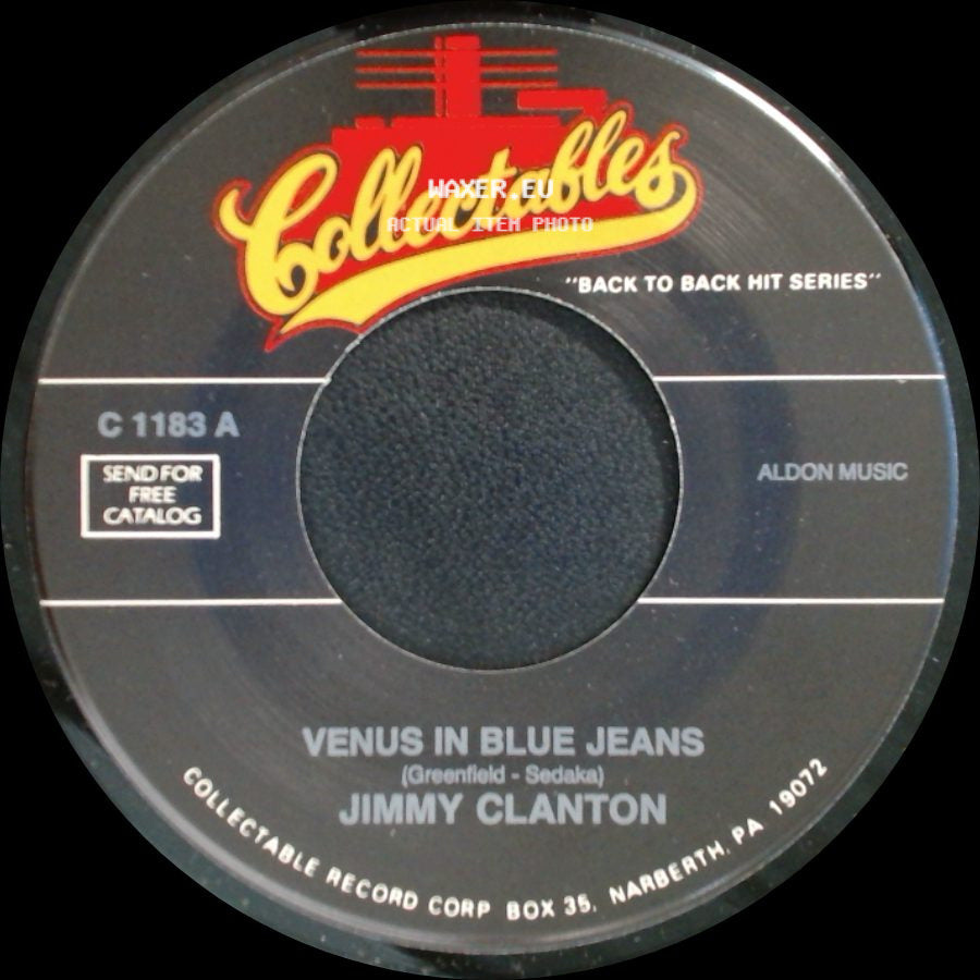 Jimmy Clanton - Highway Bound / Venus In Blue Jeans side B