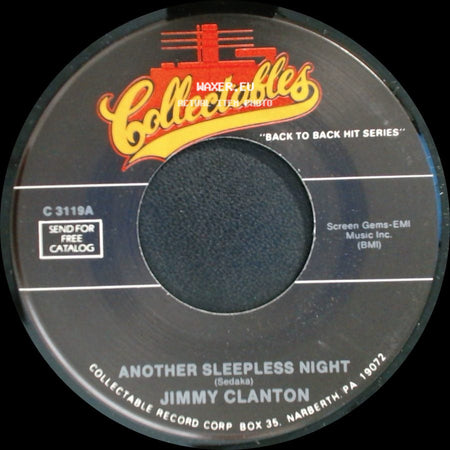Mel & Tim / Jimmy Clanton - Backfield In Motion / Another Sleepless Night side B