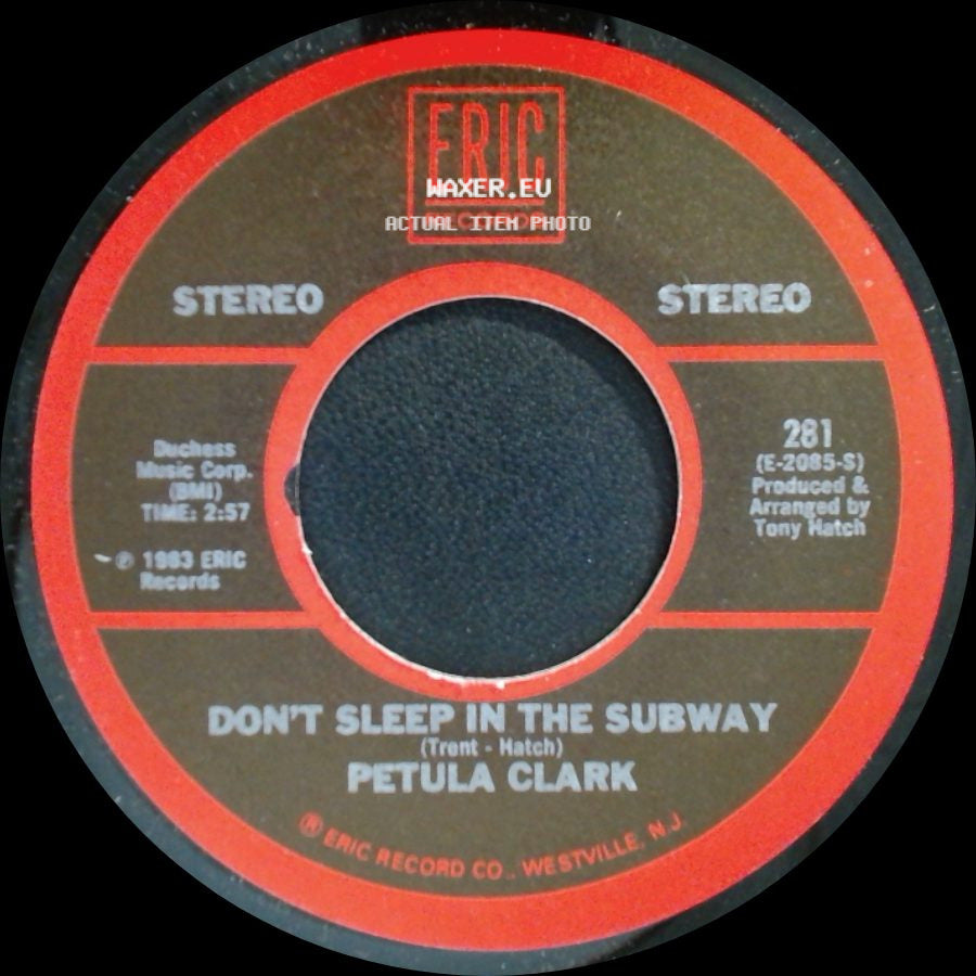Petula Clark - I Know A Place / Don't Sleep In The Subway side B
