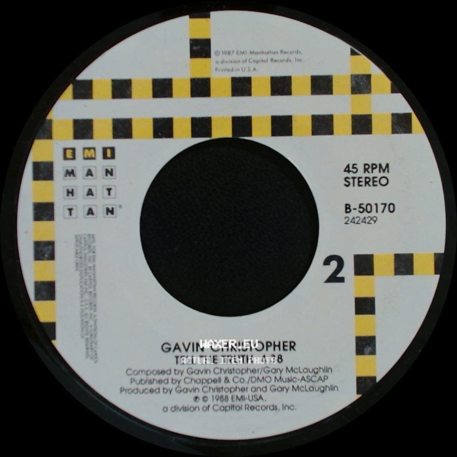 Gavin Christopher - Love Don't Get No Better (Radio Edit) / Tell The Truth side B