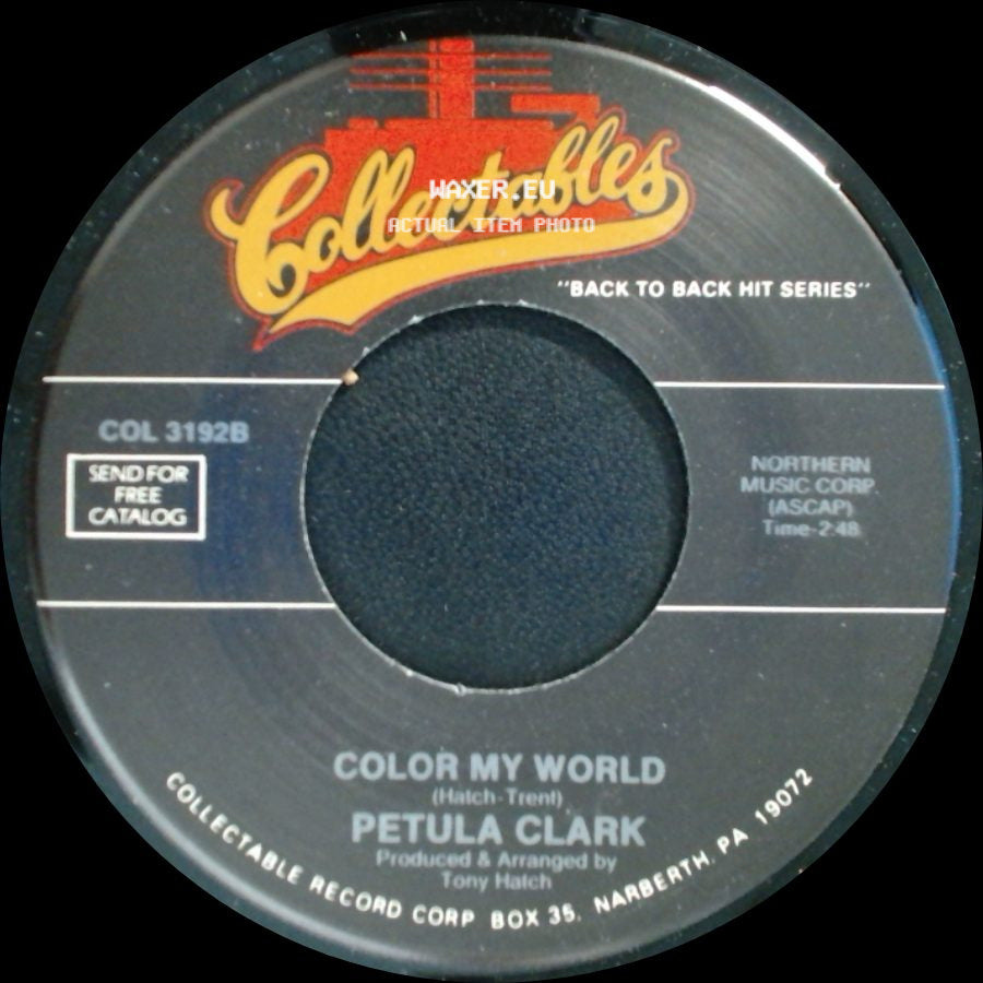 Petula Clark - Color My World / Round Every Corner side A