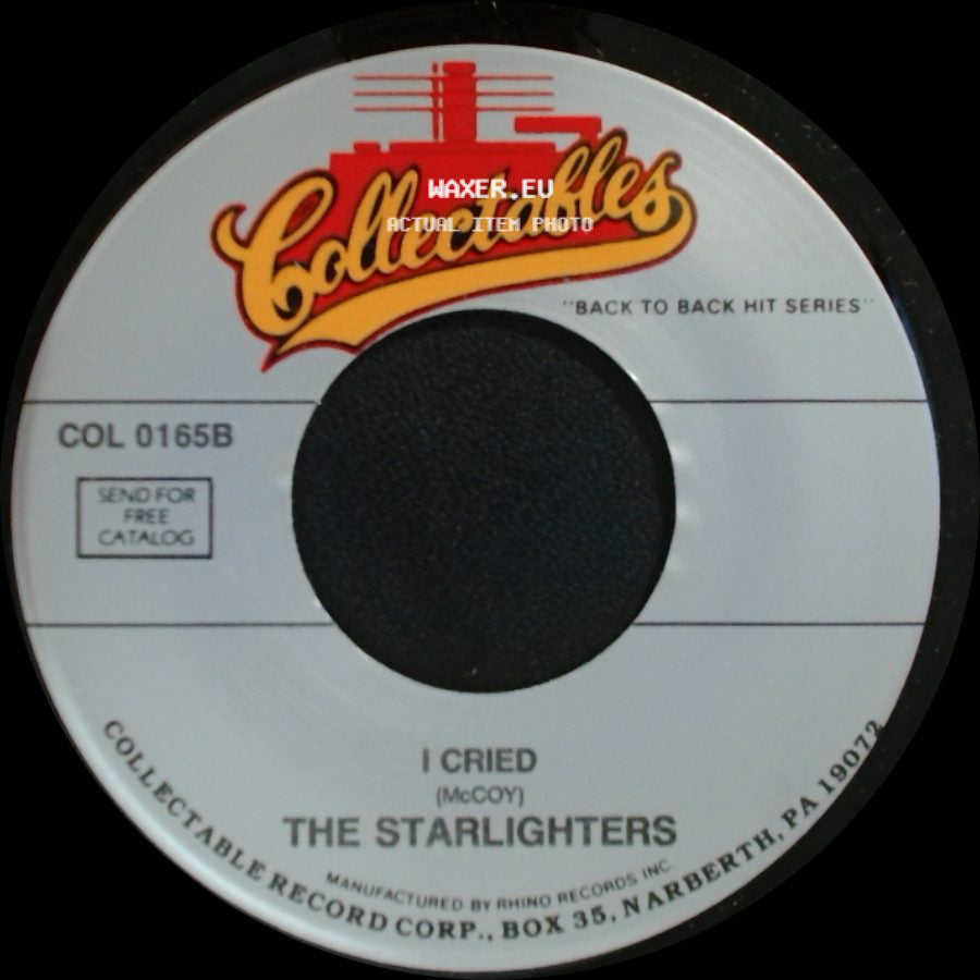 The Starlighters / Sam Hawkins - I Cried / King Of Fools side A