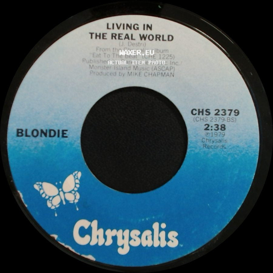 Blondie - Dreaming / Living In The Real World side B