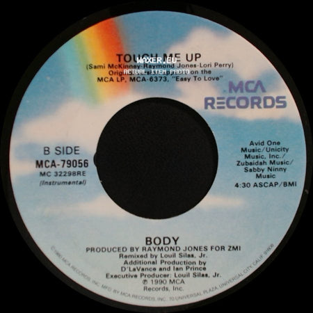 Body - Touch Me Up / Touch Me Up side B