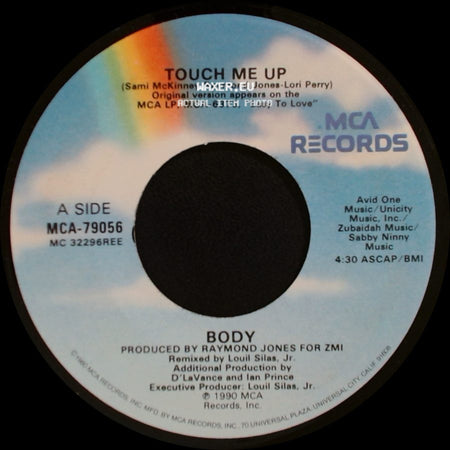 Unknown Artist - Touch Me Up / Touch Me Up side A