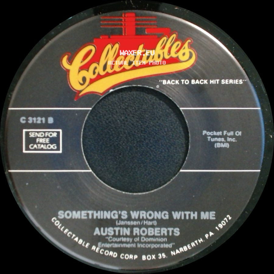 Kathy Young / Austin Roberts - Happy Birthday Blues / Something's Wrong With Me side B