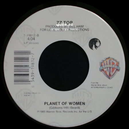 Zz Top - Doubleback / Planet Of Women side B