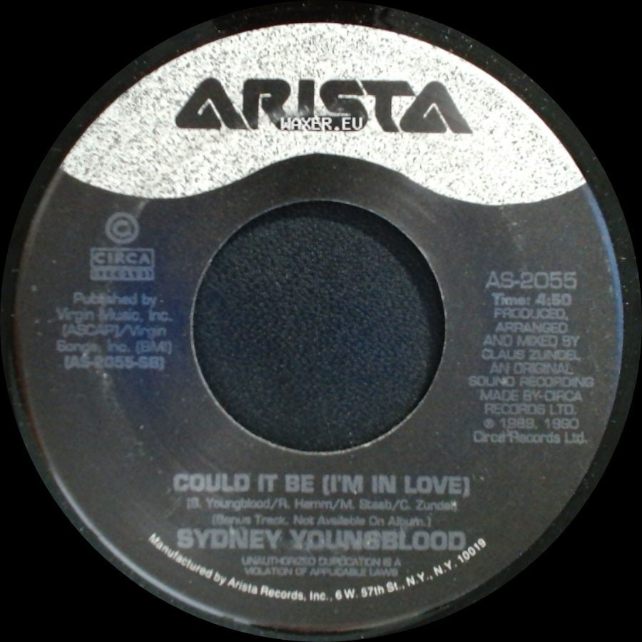 Sydney Youngblood - I'd Rather Go Blind / Could It Be (I'm In Love) side B