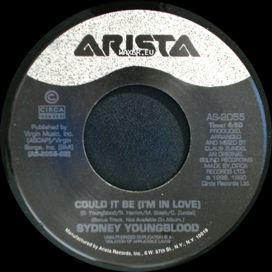 Sydney Youngblood - I'd Rather Go Blind / Could It Be (I'm In Love) side B
