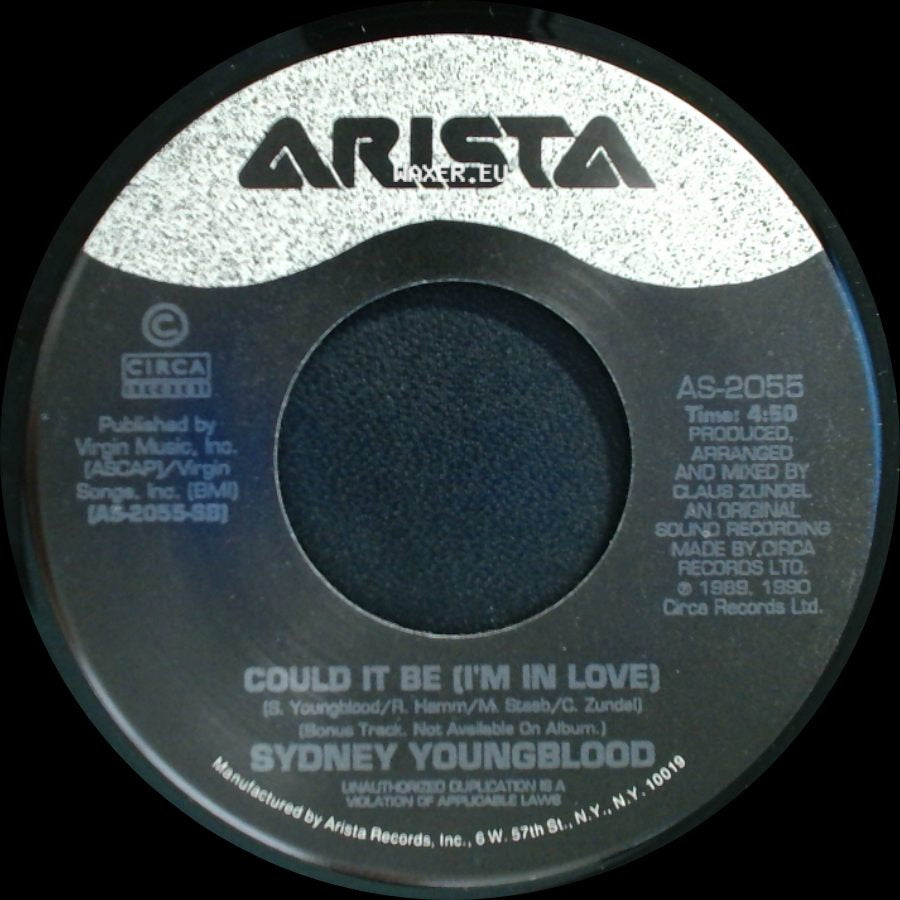 Sydney Youngblood - I'd Rather Go Blind / Could It Be (I'm In Love) side B