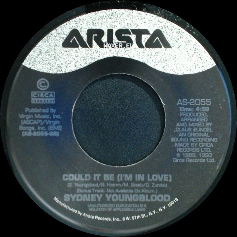 Sydney Youngblood - Could It Be (I'm In Love) / I'd Rather Go Blind side A