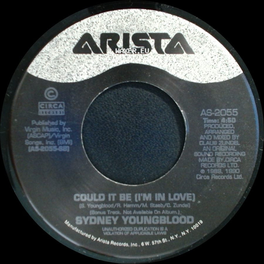 Sydney Youngblood - I'd Rather Go Blind / Could It Be (I'm In Love) side B