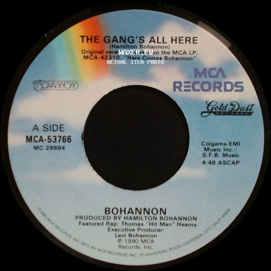 Bohannon - The Gang's All Here / Over The Rainbow side A