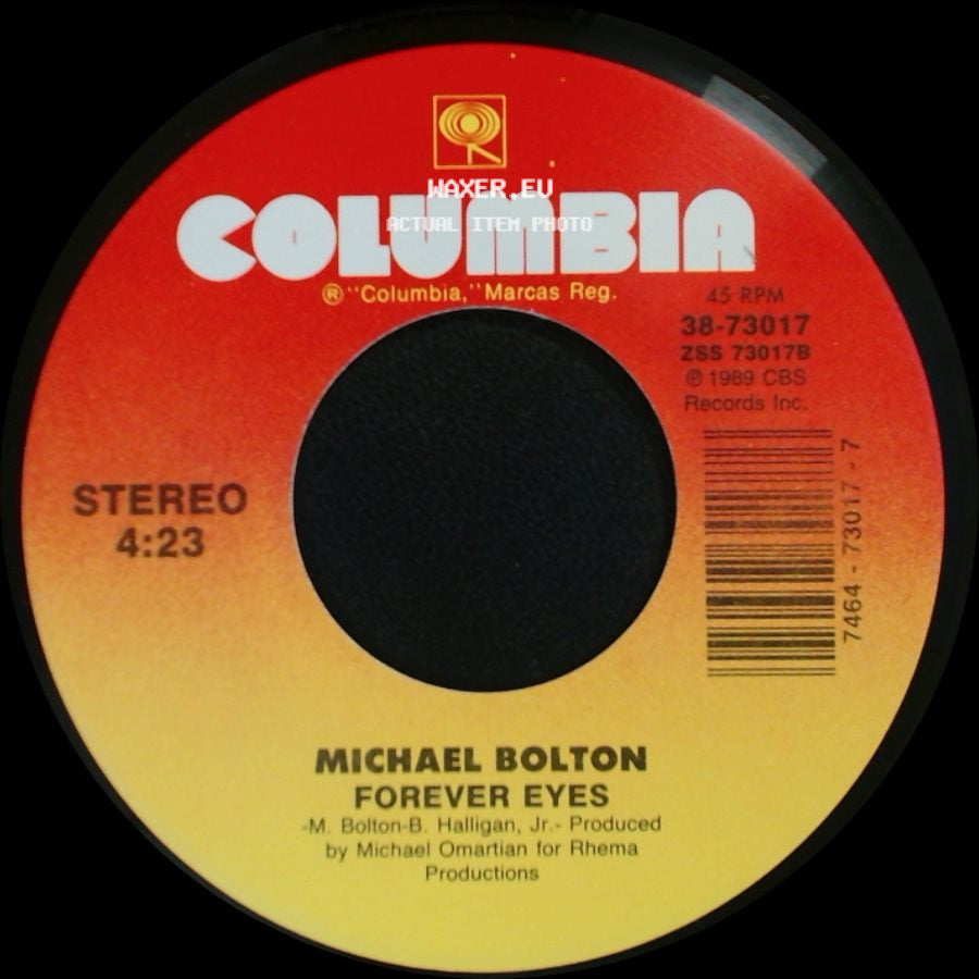 Michael Bolton - Forever Eyes / How Am I Supposed To Live Without You side A