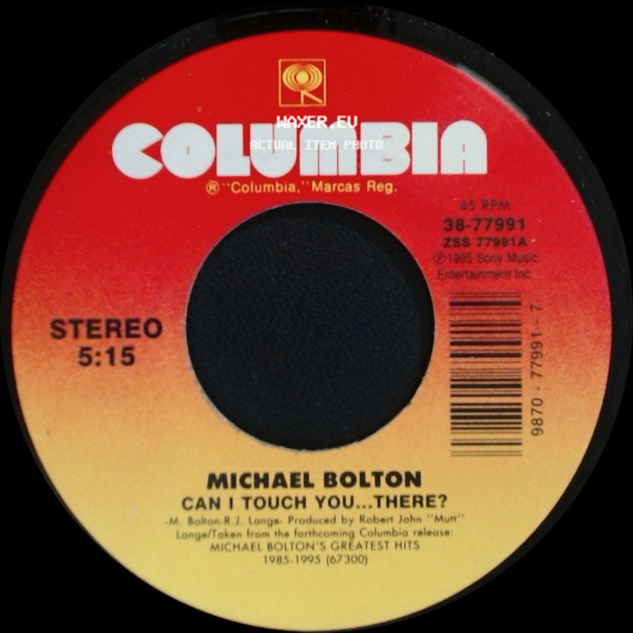 Michael Bolton - Can I Touch You...There? / Ain't Got Nothing If You Ain't Got Love side A