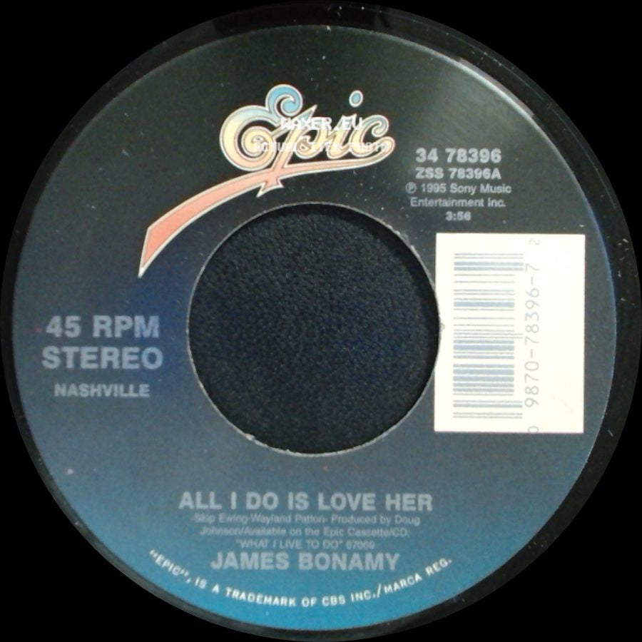 James Bonamy - All I Do Is Love Her / Jimmy And Jesus side A