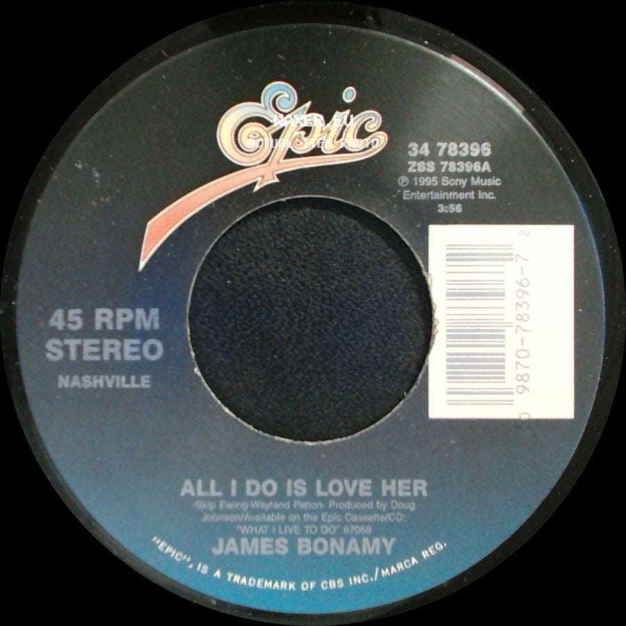 James Bonamy - All I Do Is Love Her / Jimmy And Jesus side A