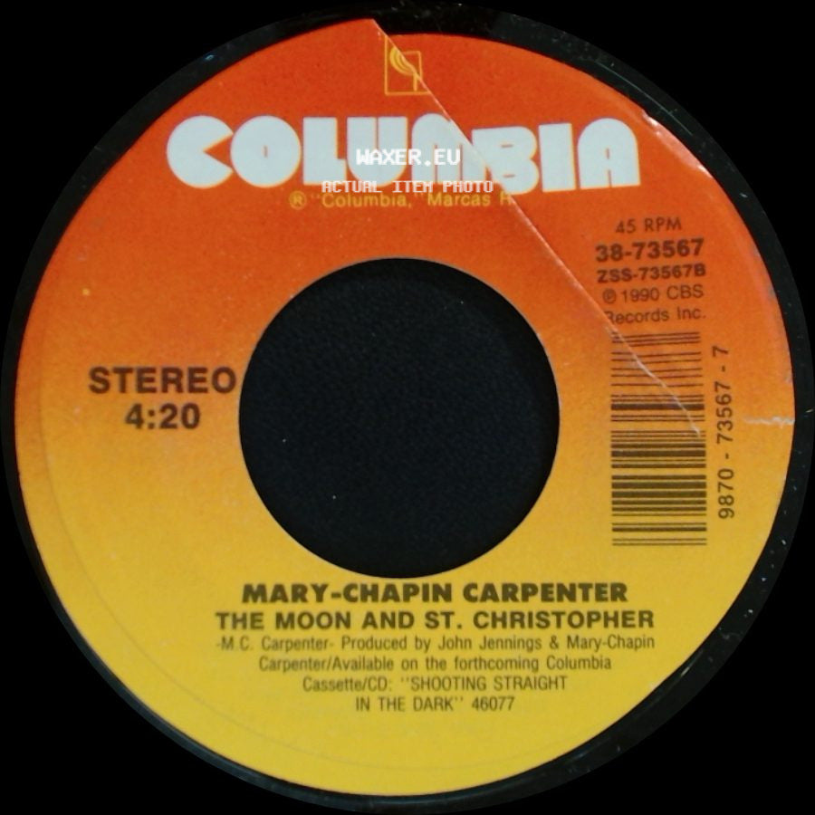 Mary-Chapin Carpenter - The Moon And St. Christopher / You Win Again side A