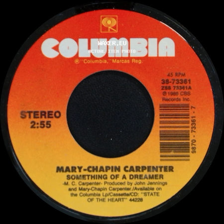 Mary-Chapin Carpenter - Slow Country Dance / Something Of A Dreamer side B