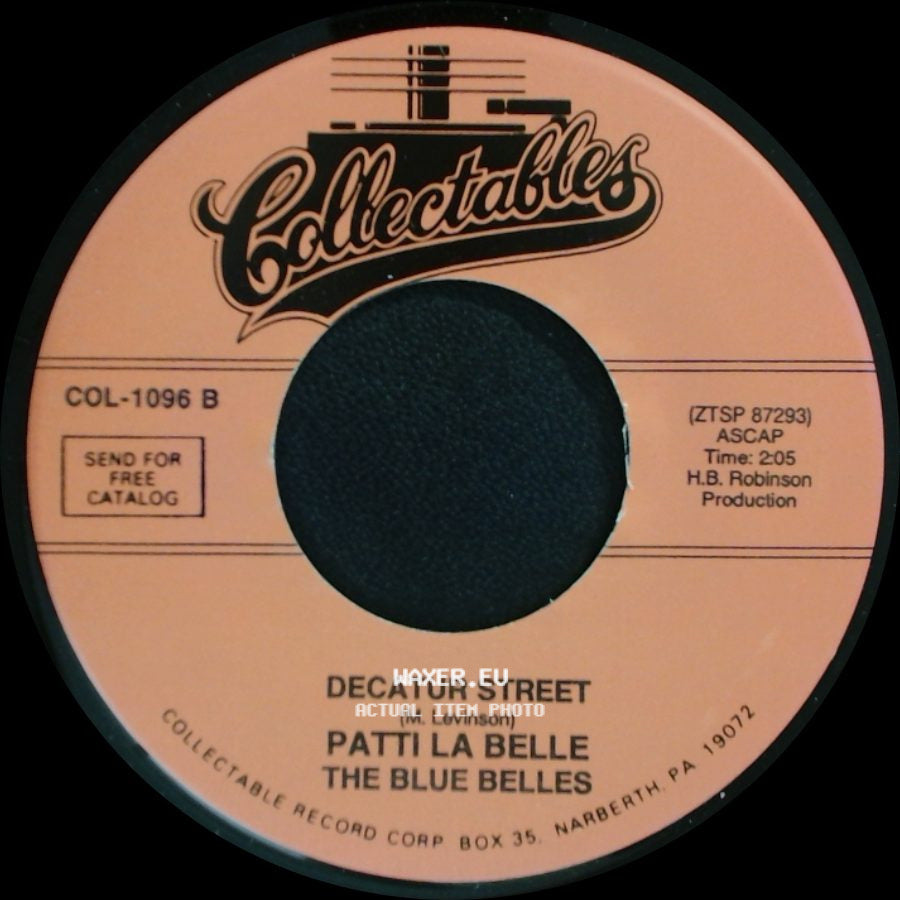 Patti La Belle The Blue Belles - Decatur Street / You'll Never Walk Alone side A