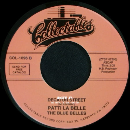 Patti La Belle / Patti La Belle The Blue Belles - Decatur Street / You'll Never Walk Alone side A