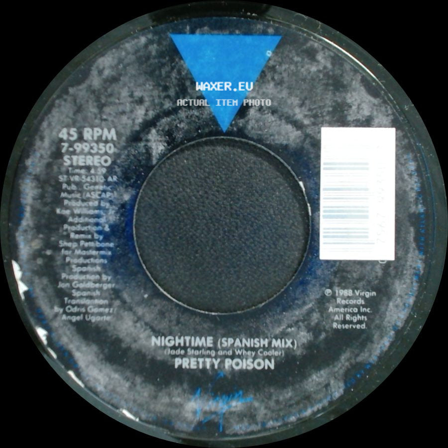 Pretty Poison - Nighttime / Nighttime (Spanish Mix) side B