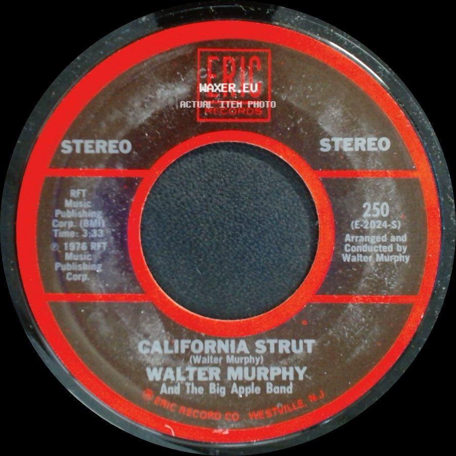 Walter Murphy And The Big Apple Band - California Strut / A Fifth Of Beethoven side A