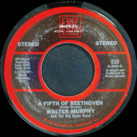 Walter Murphy And The Big Apple Band - California Strut / A Fifth Of Beethoven side B