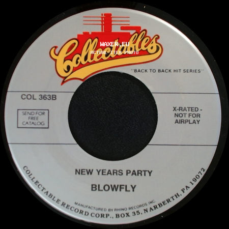 Blowfly - New Years Party / Christmas Party side A