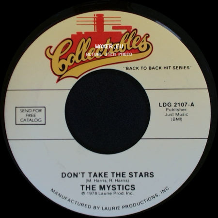 The Mystics / The Passions - Don't Take The Stars / Just To Be With You side A