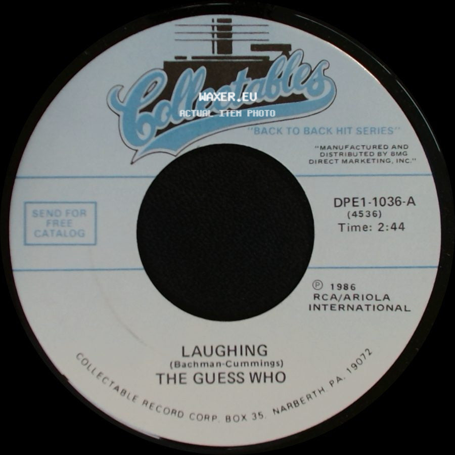 The Guess Who - Laughing / Undun side A