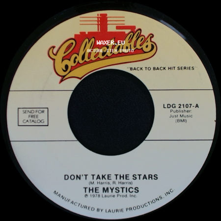 The Passions / The Mystics - Just To Be With You / Don't Take The Stars side B