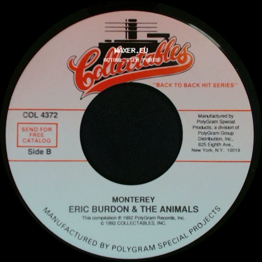 Eric Burdon & The Animals - San Franciscan Nights / Monterey side B