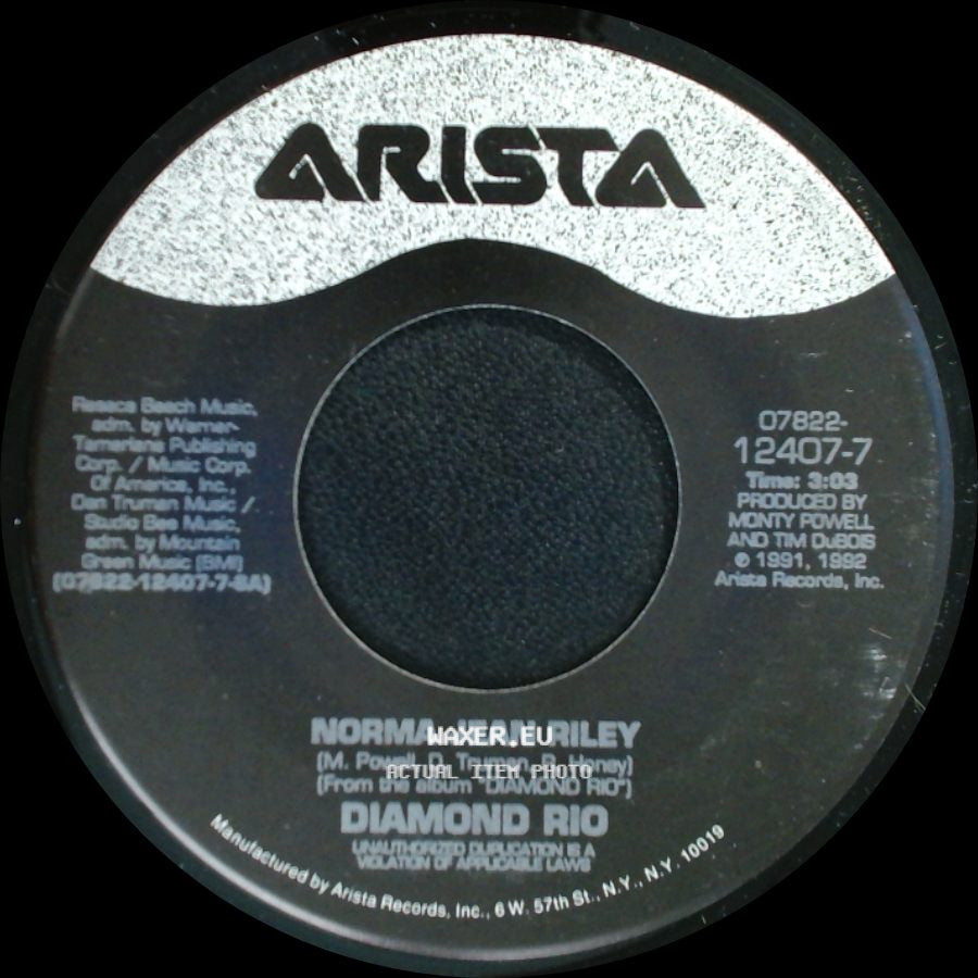Diamond Rio - Norma Jean Riley / Pick Me Up side A
