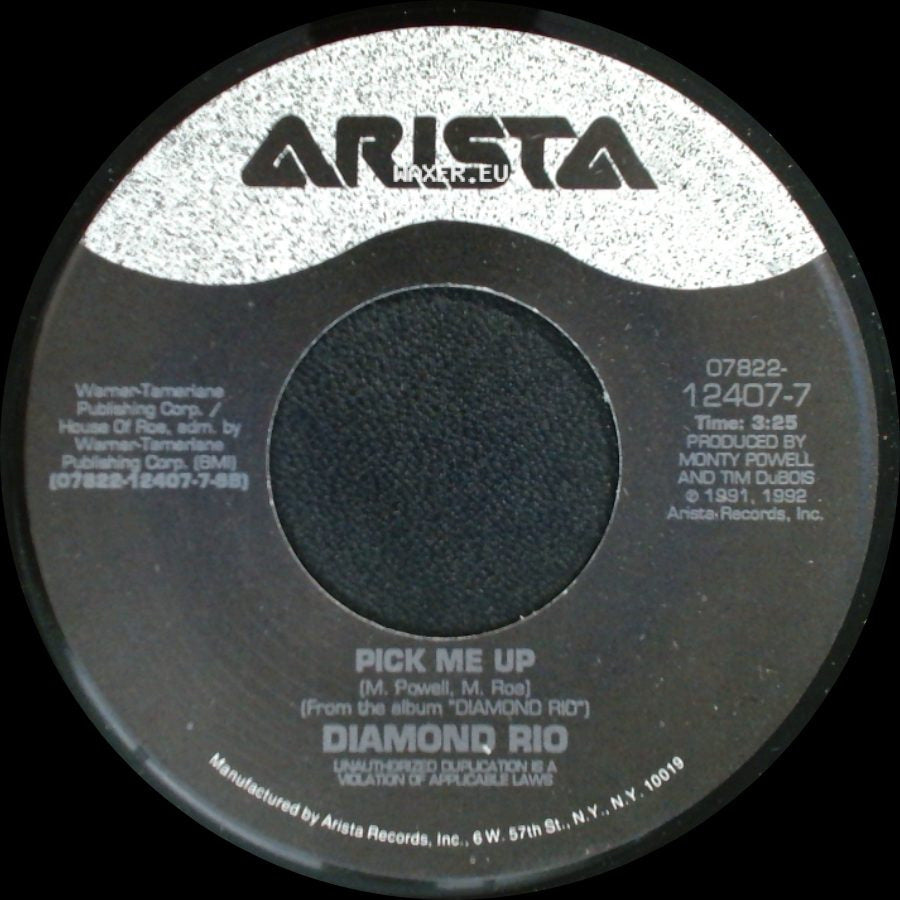 Diamond Rio - Pick Me Up / Norma Jean Riley side A