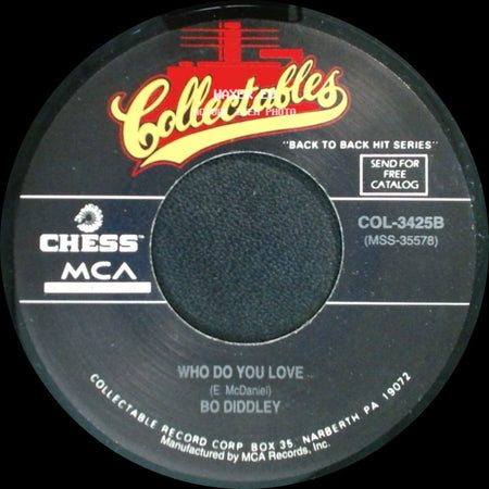 Bo Diddley - Who Do You Love / You Can't Judge A Book By It's Cover side A