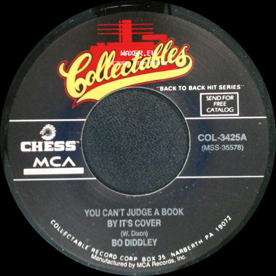 Bo Diddley - Who Do You Love / You Can't Judge A Book By It's Cover side B