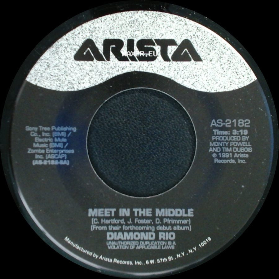 Diamond Rio - Meet In The Middle / The Ballad Of Conley And Billy (The Proof's In The Pickin') side A