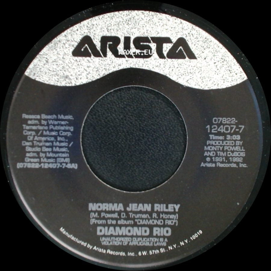 Diamond Rio / Norma Jean Riley - Pick Me Up / Diamond Rio side B