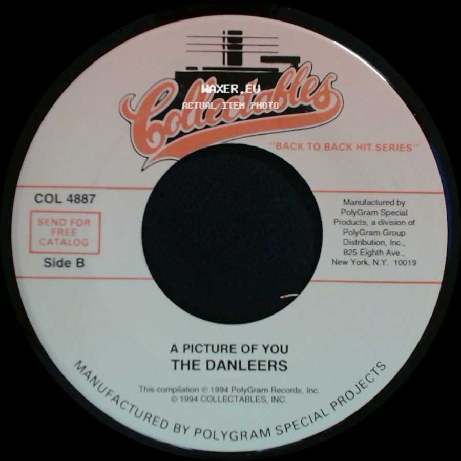 The Danleers - I Really Love You / A Picture Of You side B