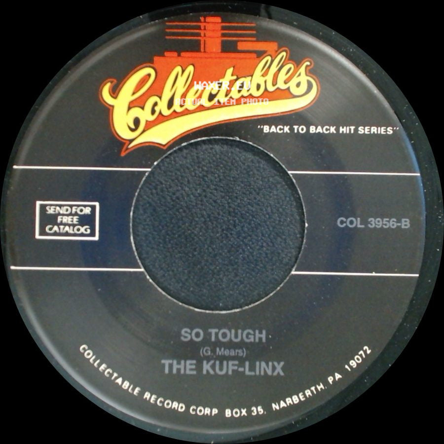 Charlie Ryan / The Kuf-Linx - Hot Rod Lincoln / So Tough side B